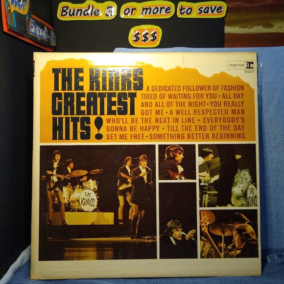The Kinks Other - The Kinks Greatest Hits MONO 1966 Vinyl Record